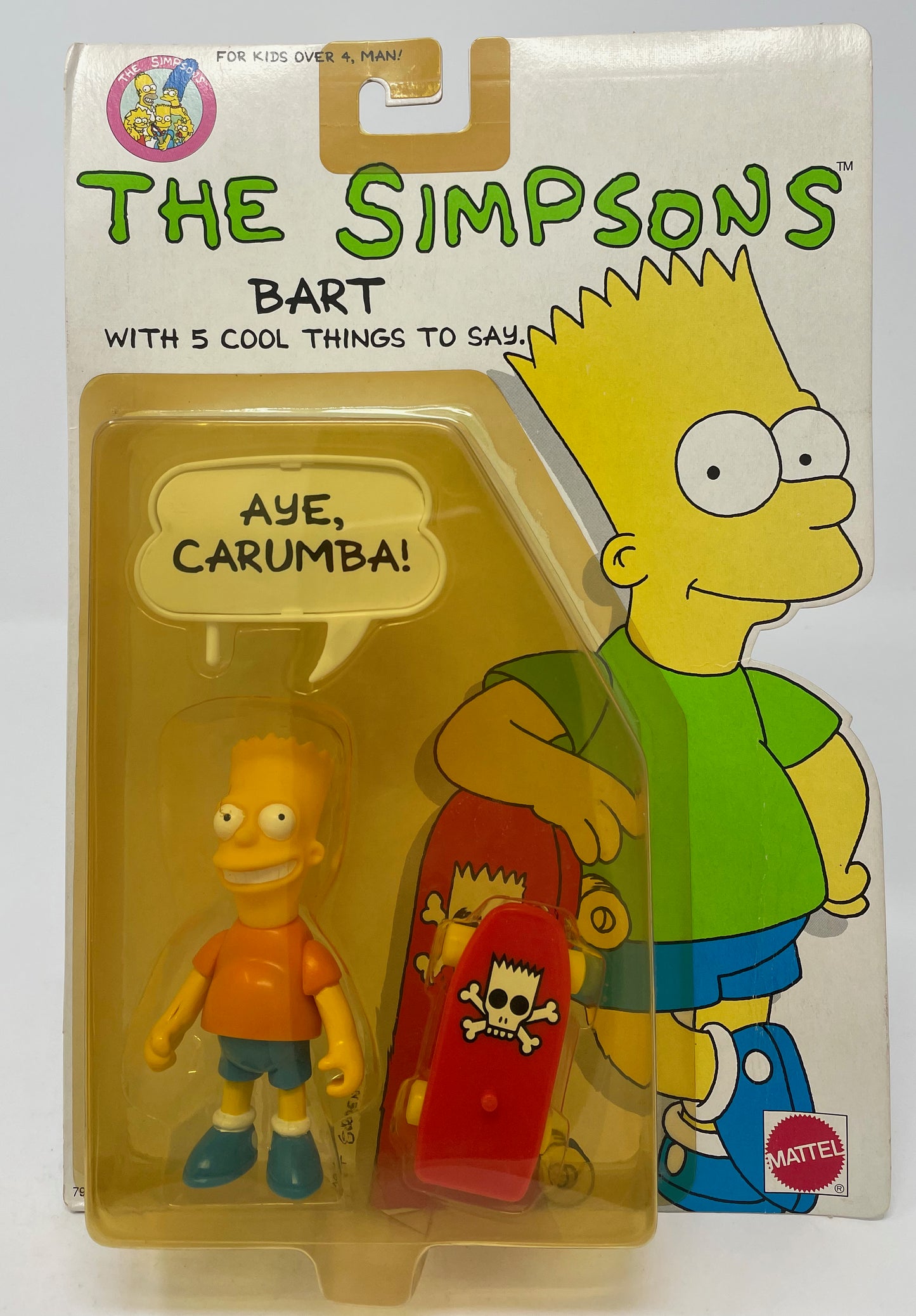 BART - THE SIMPSONS - 1990 MATTEL