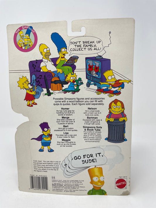 BART - THE SIMPSONS - 1990 MATTEL