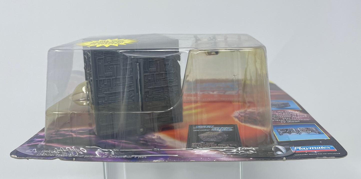 BORG SHIP MINI PLAYSET - STAR TREK THE NEXT GENERATION INNERSPACE SERIES - 1994 PLAYMATES
