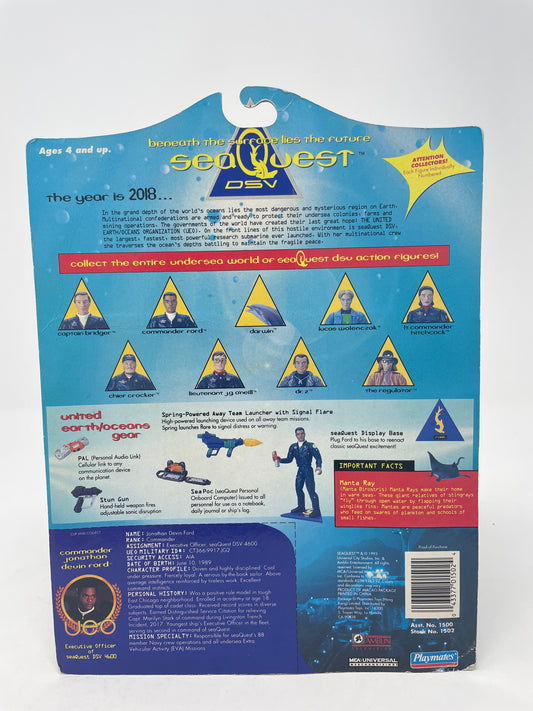 COMMANDER JONATHAN DEVIN FORD FIGURE (1 OF 2) - SEAQUEST DSV - 1993 PLAYMATES
