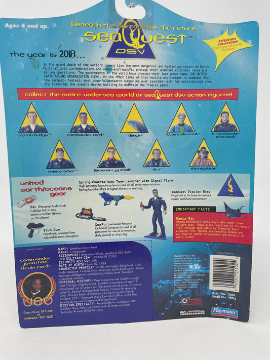 COMMANDER JONATHAN DEVIN FORD FIGURE (2 OF 2) - SEAQUEST DSV - 1993 PLAYMATES