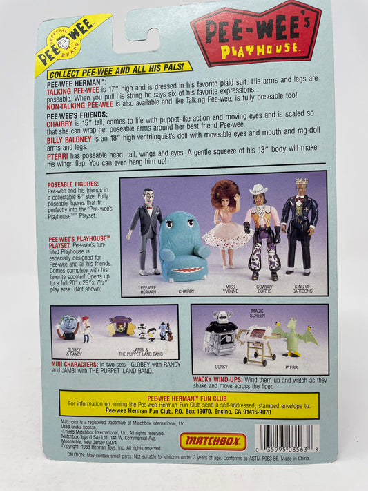 COWBOY CURTIS - PEE WEE'S PLAYHOUSE - 1988 MATCHBOX