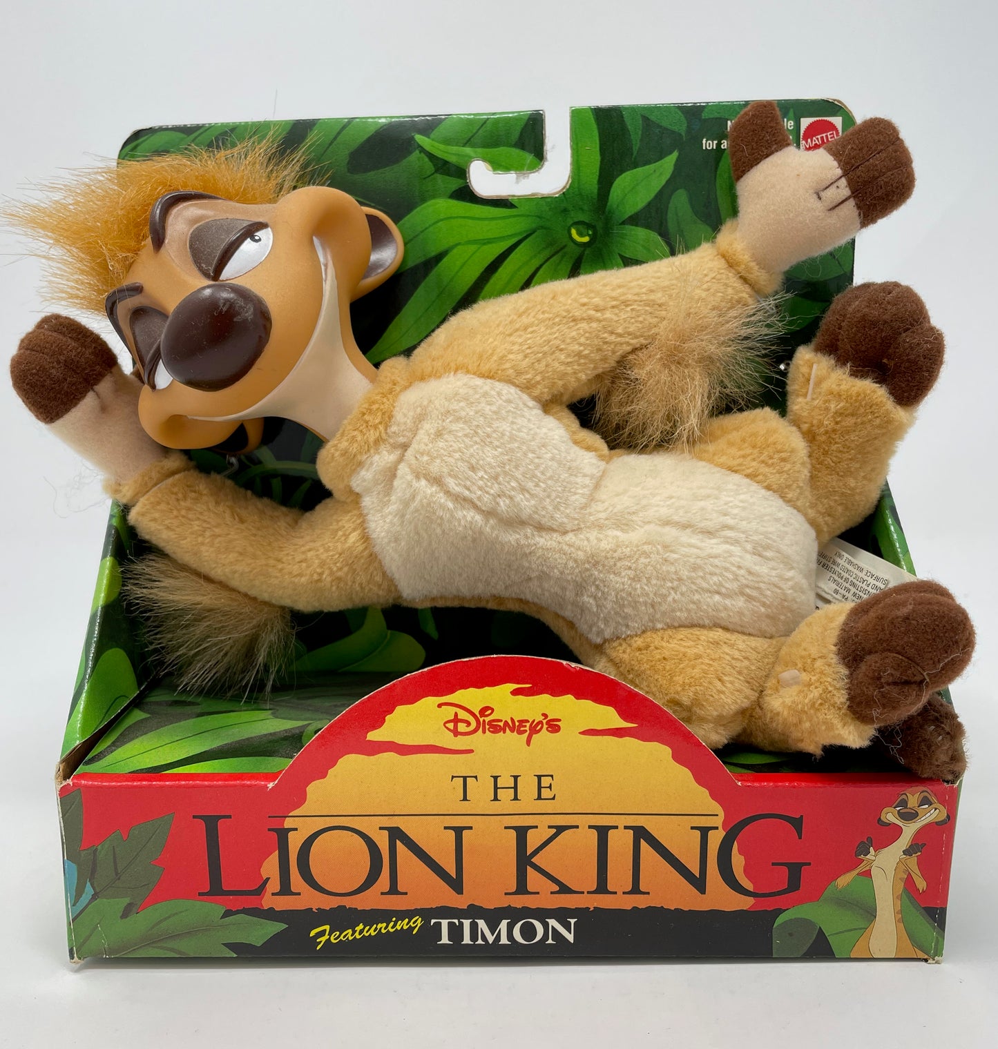 TIMON PLUSH - DISNEY'S THE LION KING - #11708 - MATTEL 1994