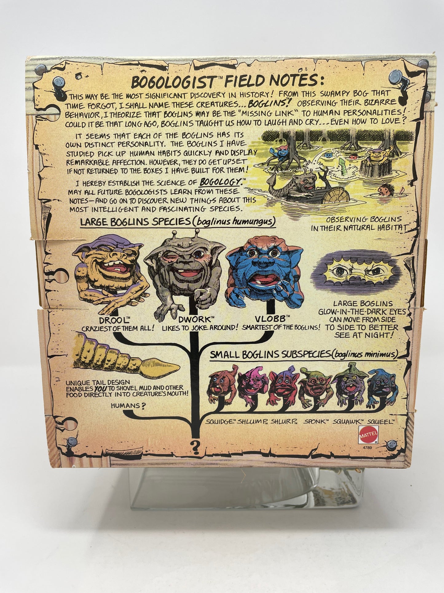 DROOL - BOGLINS - 1987 MATTEL