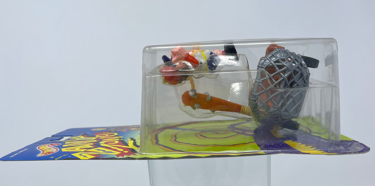 EZ OUT & HIS HEAVY HITTER - ZANY ZONE HOT WHEELS - 1991 MATTEL