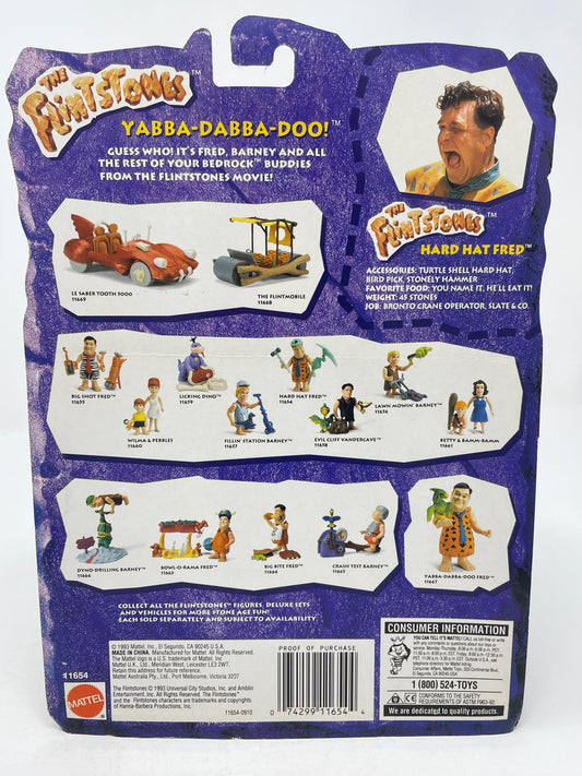 HARD HAT FRED - THE FLINTSTONES - 1993 MATTEL