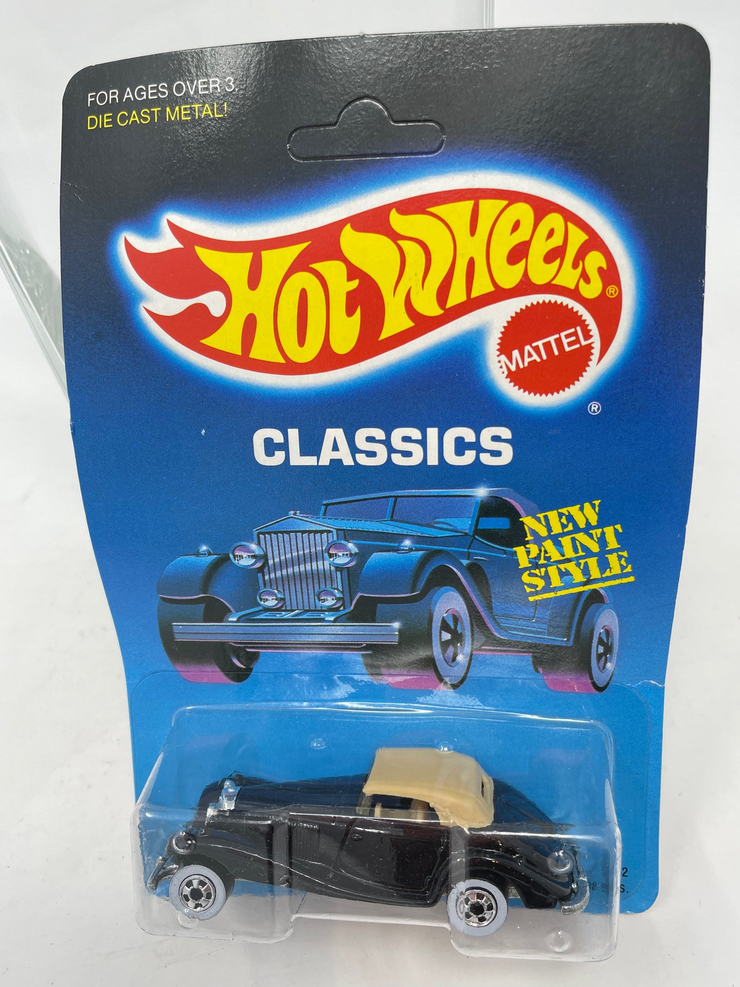 HOT WHEELS - CLASSICS - MERCEDES 540 K - UNPUNCHED - 1986 MATTEL