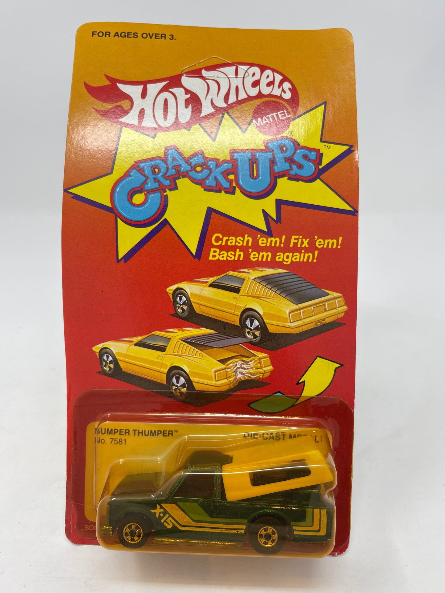 HOT WHEELS - CRACK UPS - BUMPER THUMPER #7581 - 1984 MATTEL