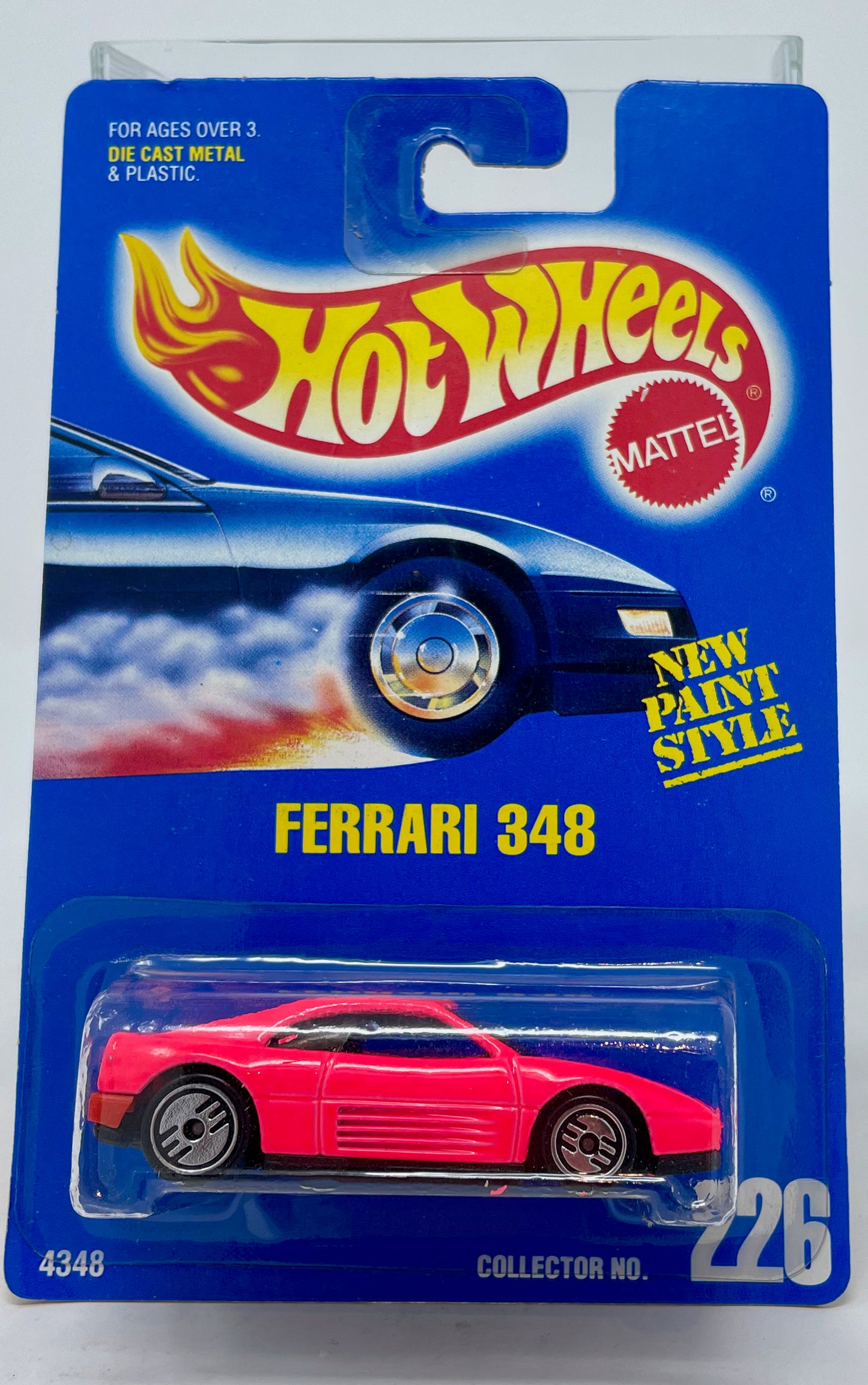 HOT WHEELS - FERRARI 348 - COLLECTOR NO. 226 - 1992 MATTEL