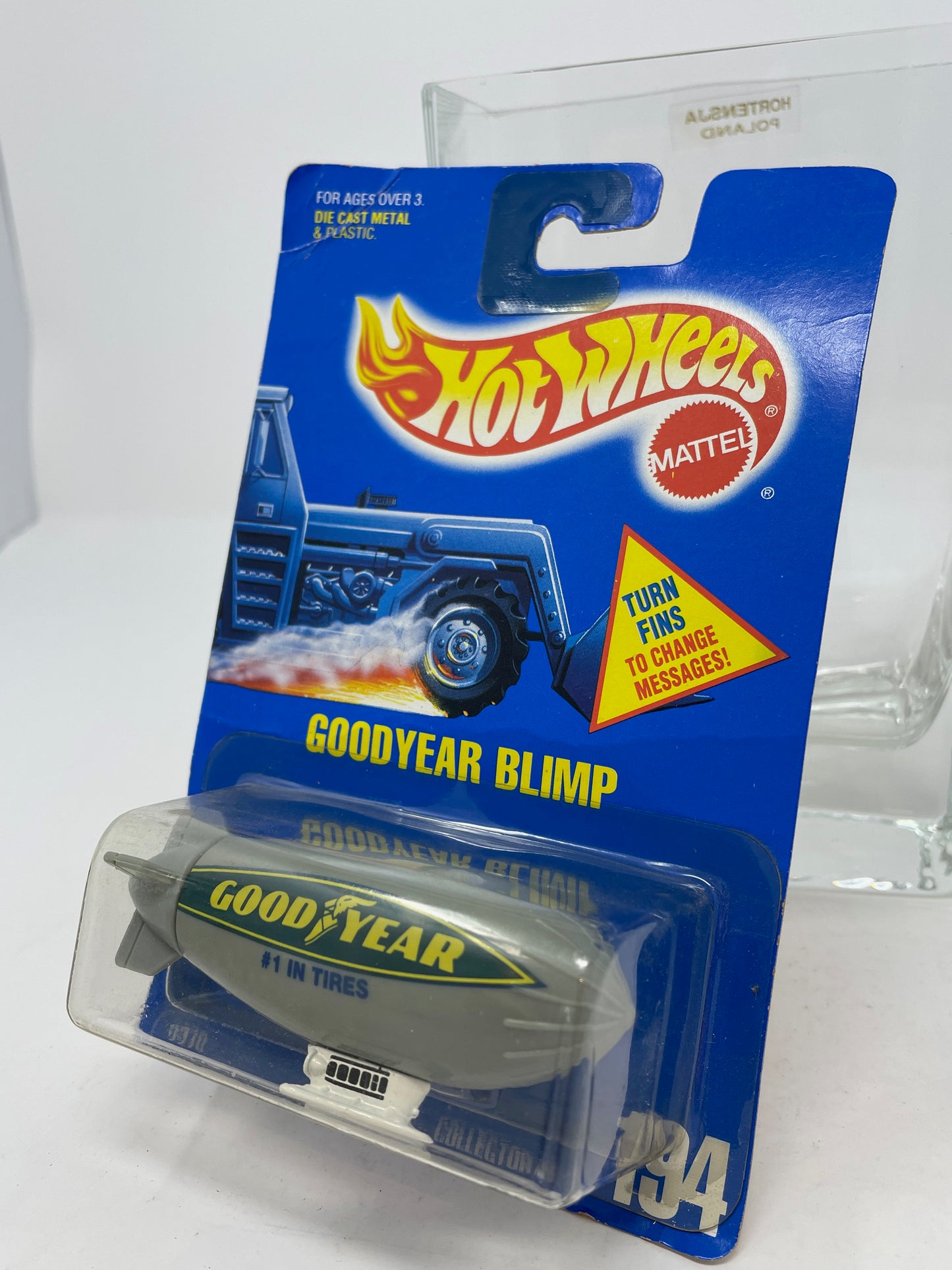 HOT WHEELS - GOODYEAR BLIMP - COLLECTOR NO. 194 - 1991 MATTEL