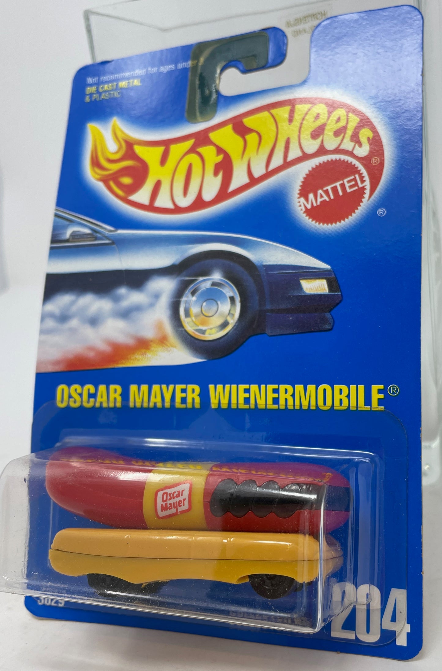 HOT WHEELS - OSCAR MAYER WIENERMOBILE - COLLECTOR NO. 204 - 1991 MATTEL
