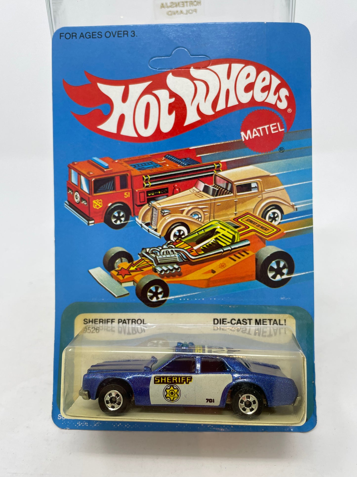HOT WHEELS - SHERIFF PATROL - MADE IN MALAYSIA - 1982 MATTEL