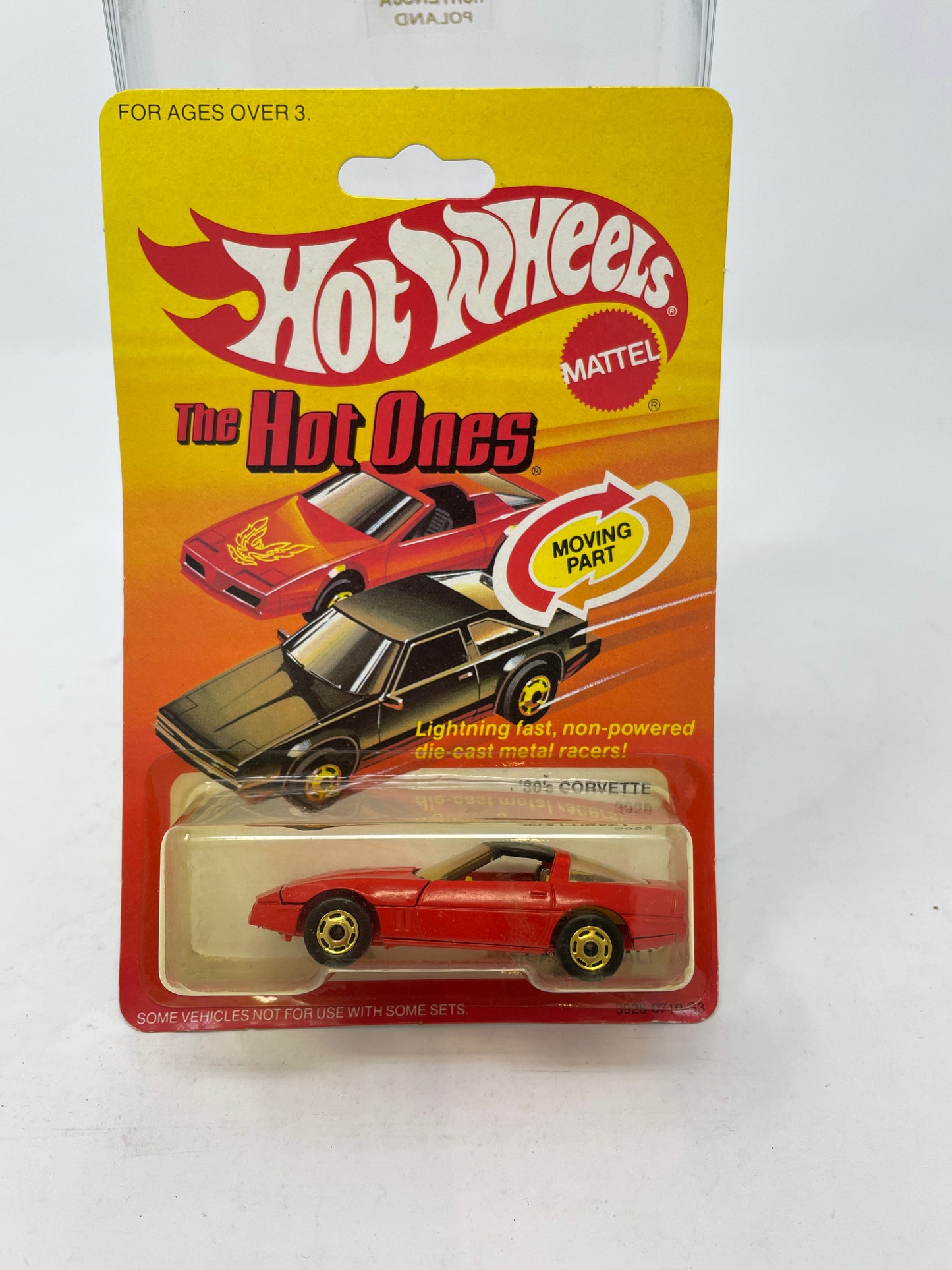 HOT WHEELS - THE HOT ONES - 80S CORVETTE - 1982 MATTEL - HONG KONG