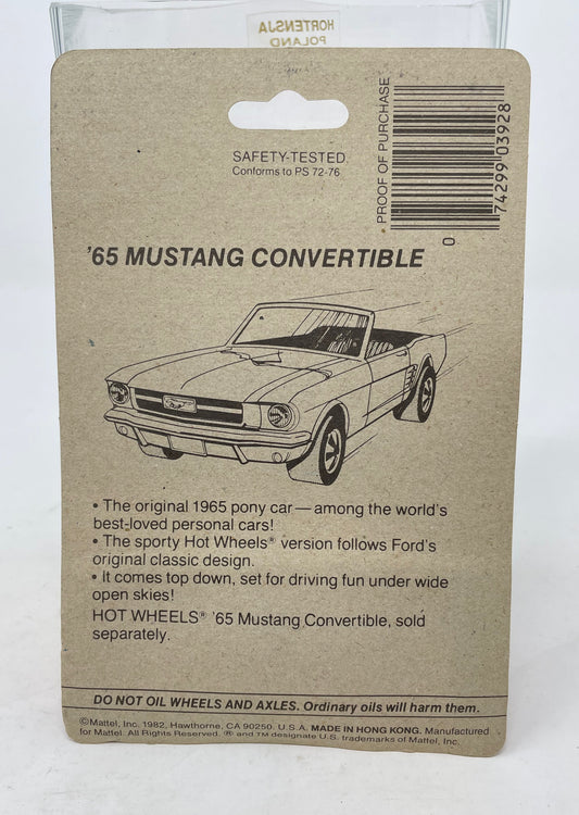 HOT WHEELS - THE HOT ONES - 80S CORVETTE  - 1982 MATTEL - HONG KONG