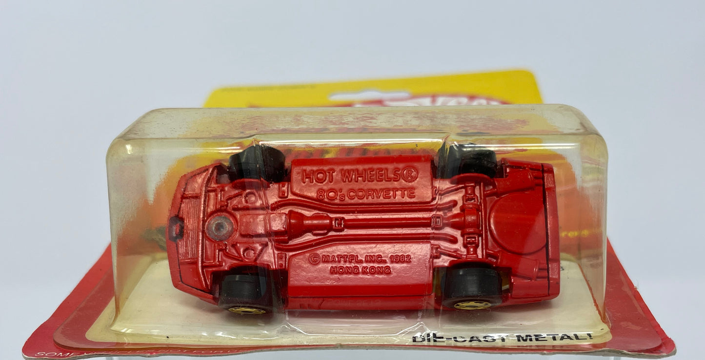 HOT WHEELS - THE HOT ONES - 80S CORVETTE - 1982 MATTEL - HONG KONG