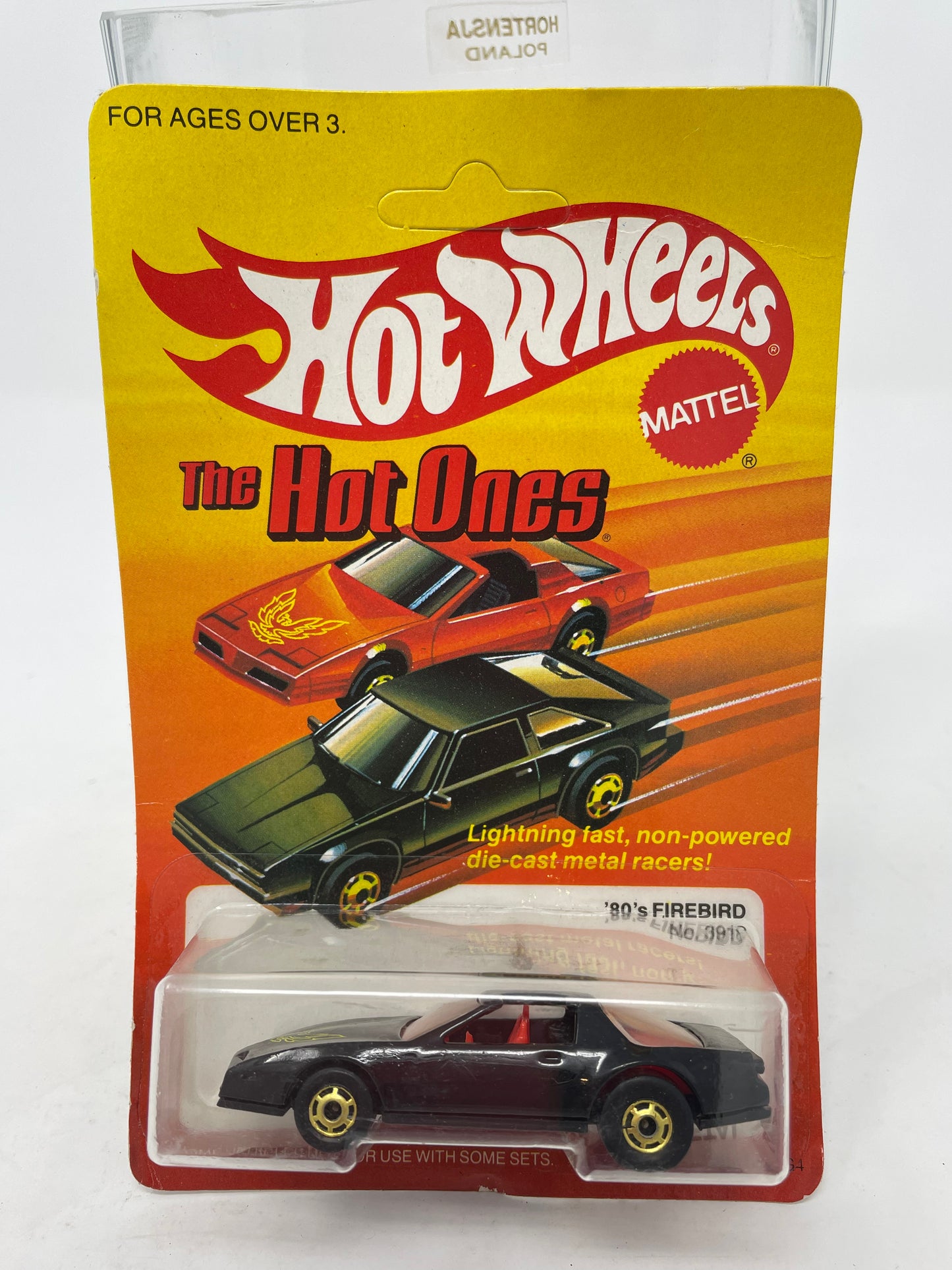 HOT WHEELS - THE HOT ONES - 80S FIREBIRD - UNPUNCHED - 1983 MATTEL