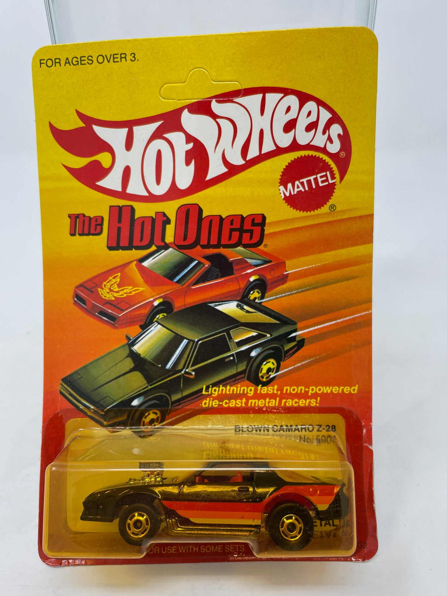 HOT WHEELS - THE HOT ONES - BLOWN CAMARO Z-28 - UNPUNCHED - 1983 MATTEL