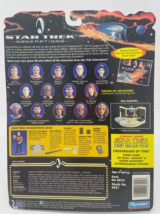 LIEUTENANT COMMANDER DATA - STAR TREK GENERATIONS - 1993 PLAYMATES