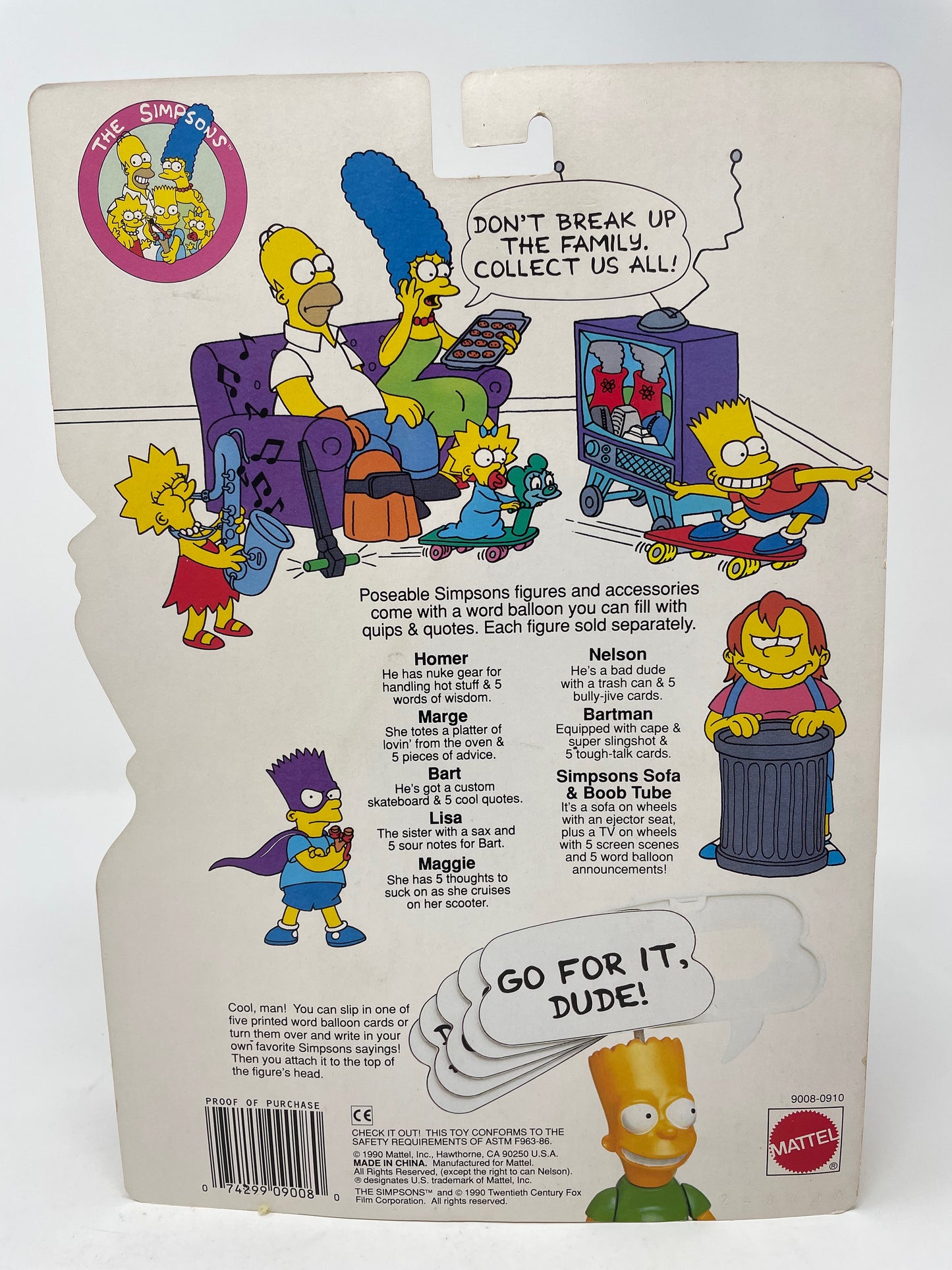 LISA - THE SIMPSONS - 1990 MATTEL