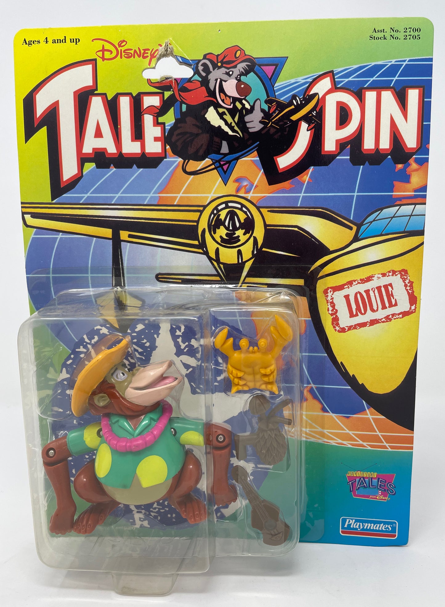 LOUIE - DISNEY'S TAIL SPIN - 1991 PLAYMATES