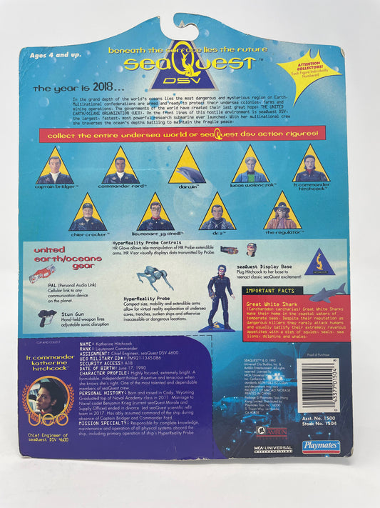 LT. COMMANDER KATHERINE HITCHCOCK FIGURE - SEAQUEST DSV - 1993 PLAYMATES