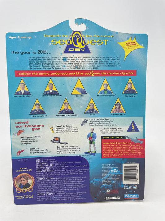 LUCAS WOLENCZAK FIGURE - SEAQUEST DSV - 1993 PLAYMATES