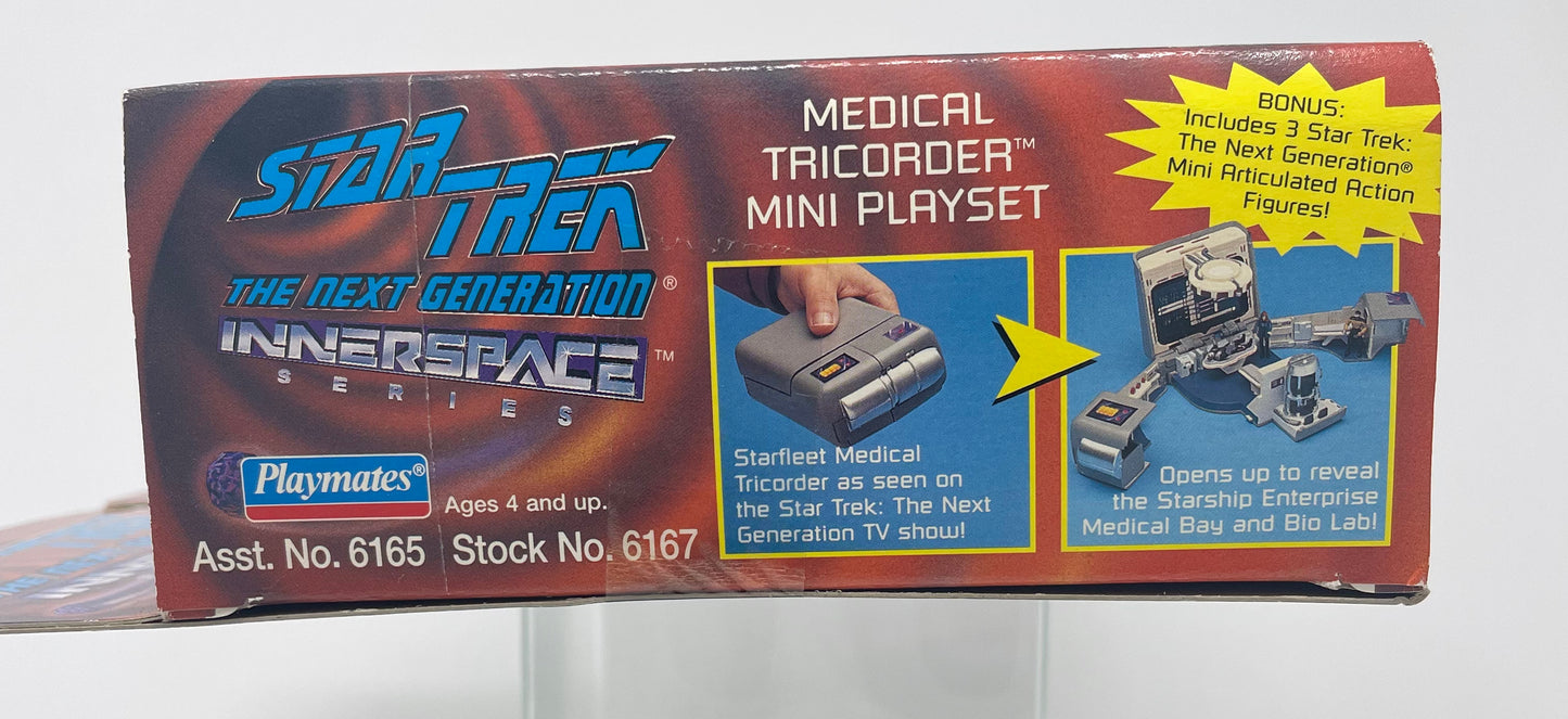 MEDICAL TRICORDER MINI PLAYSET - STAR TREK THE NEXT GENERATION INNERSPACE SERIES - 1995 PLAYMATES