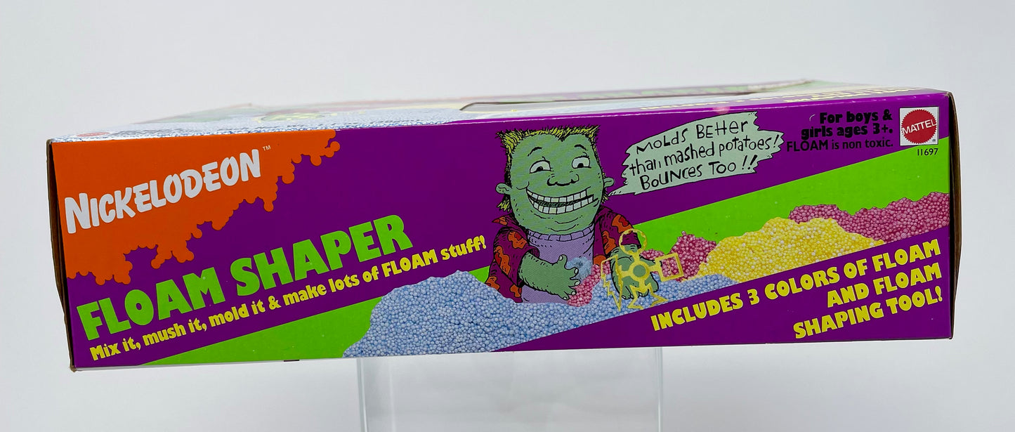 VINTAGE - NICKELODEON FLOAM SHAPER - FACTORY SEALED - 3 COLORS OF FLOAM - 1994 MATTEL