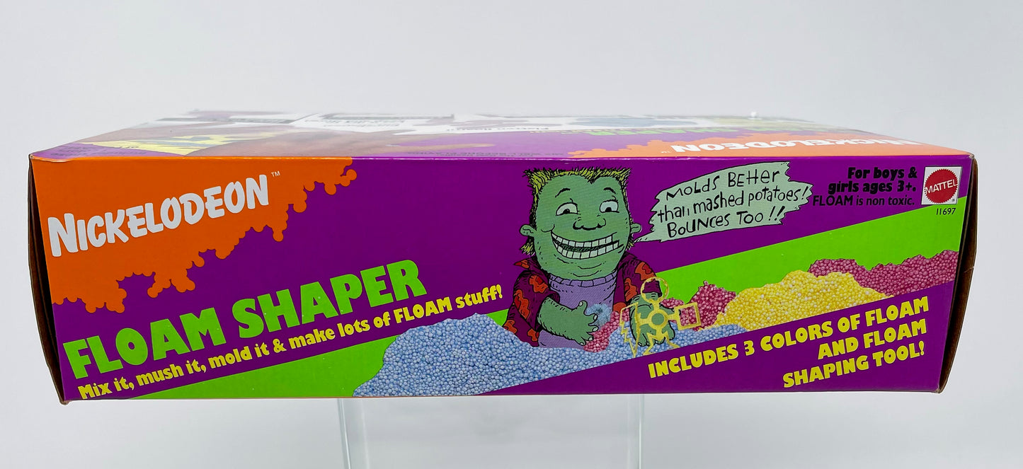 VINTAGE - NICKELODEON FLOAM SHAPER - FACTORY SEALED - 3 COLORS OF FLOAM - 1994 MATTEL