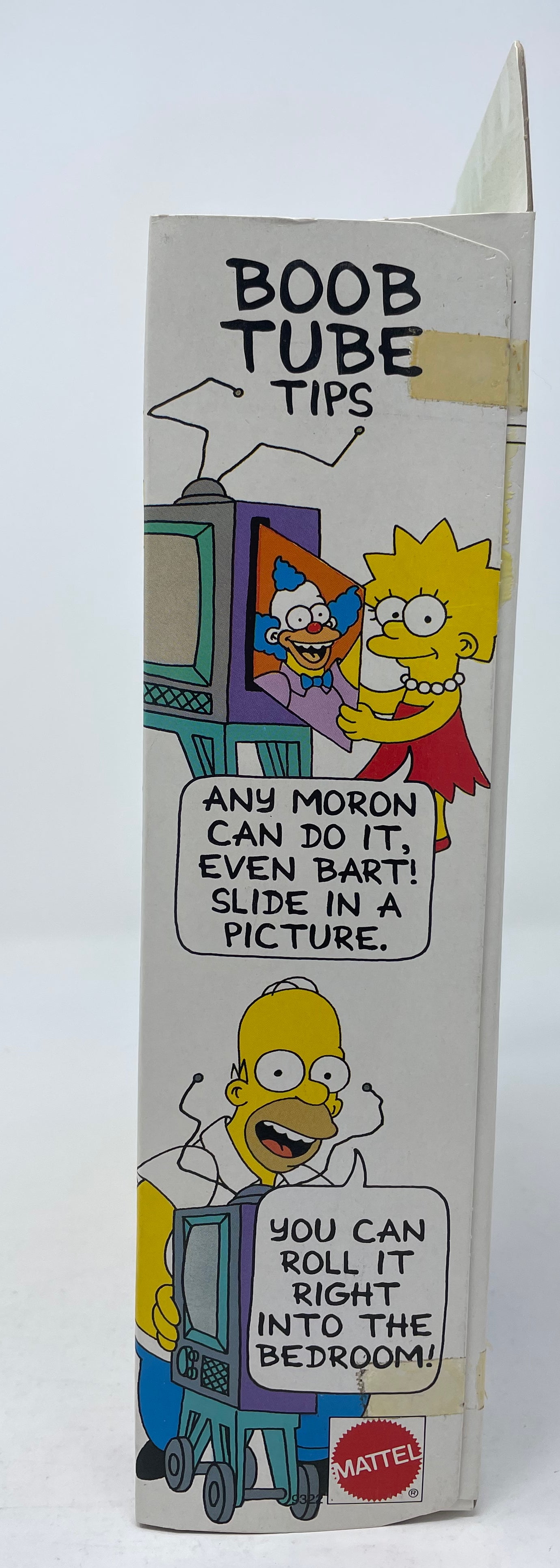 SOFA AND BOOB TUBE - THE SIMPSONS - 1990 MATTEL