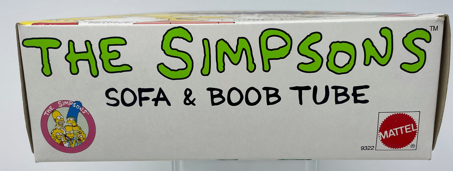 SOFA AND BOOB TUBE - THE SIMPSONS - 1990 MATTEL