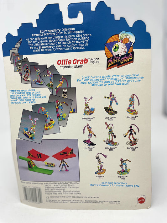 OLLIE GRAB - SLAMMERS - 1990 MATTEL