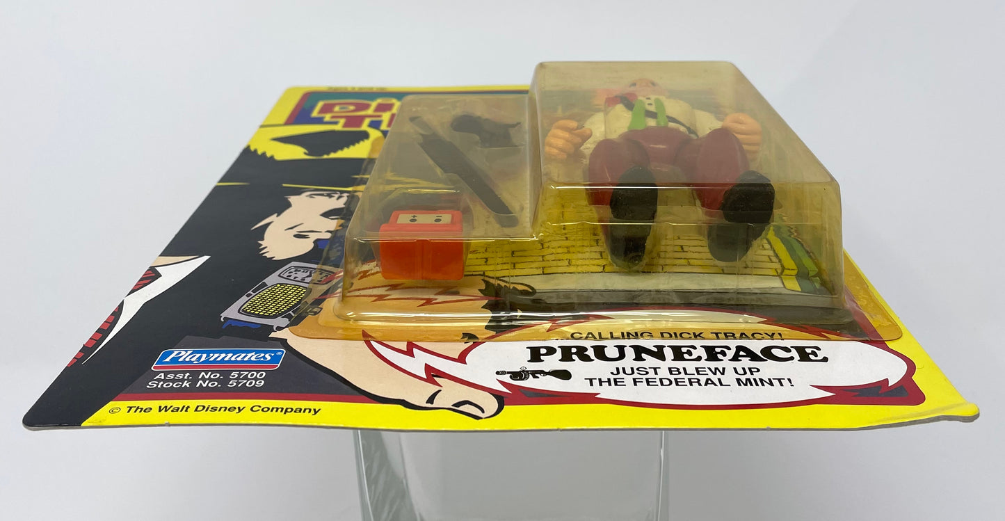PRUNEFACE FIGURE (1 OF 2) - DICK TRACY - UNPUNCHED - 1990 PLAYMATES