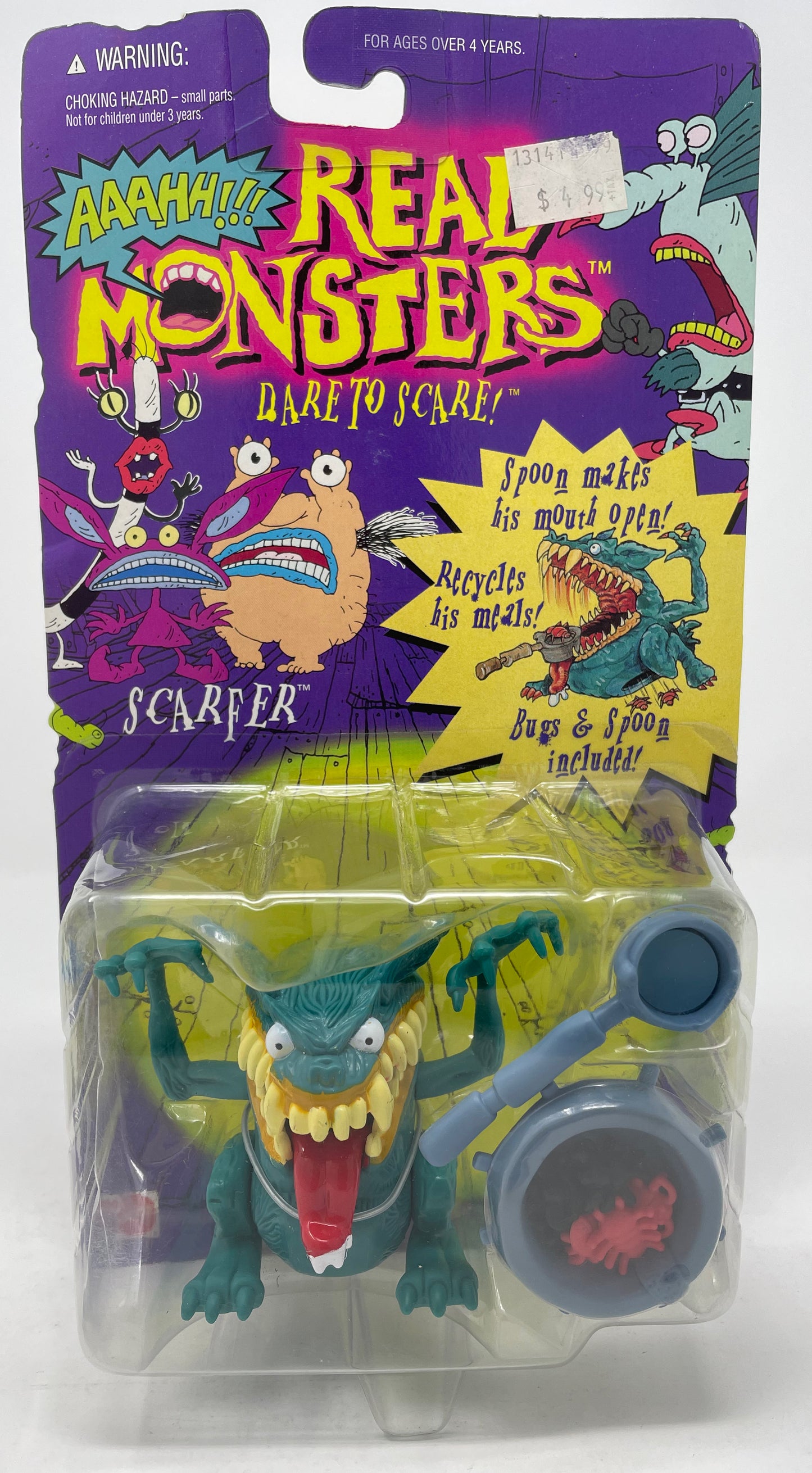 SCARFER - NICKELODEON REAL MONSTERS - 1995 MATTEL