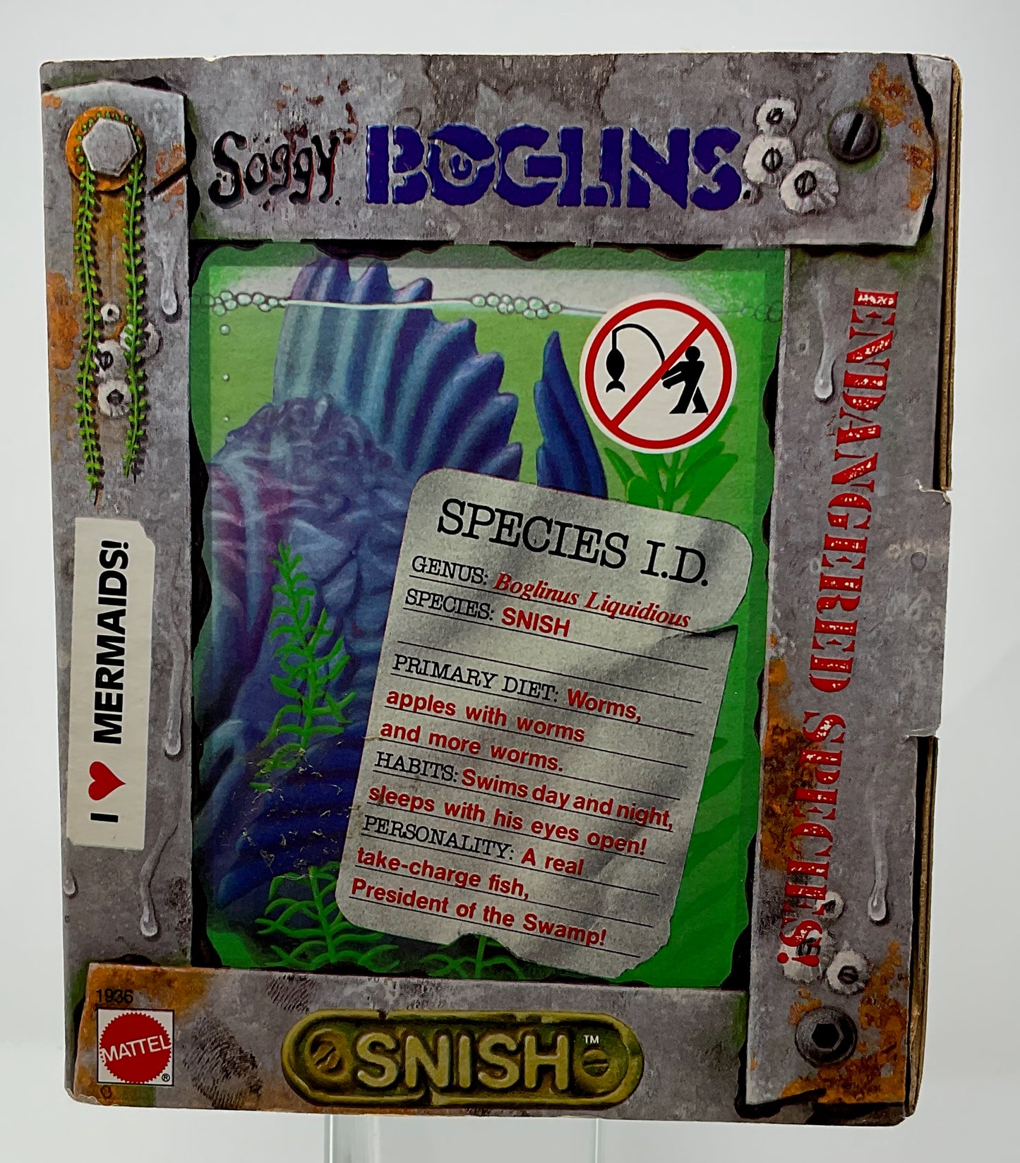SNISH - SOGGY BOGLINS - 1988 MATTEL