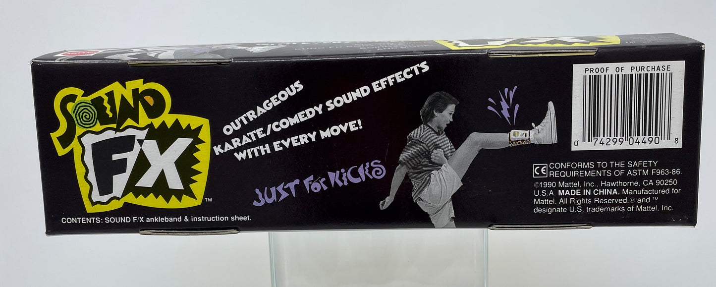 SOUND FX - JUST FOR KICKS - 1990 MATTEL