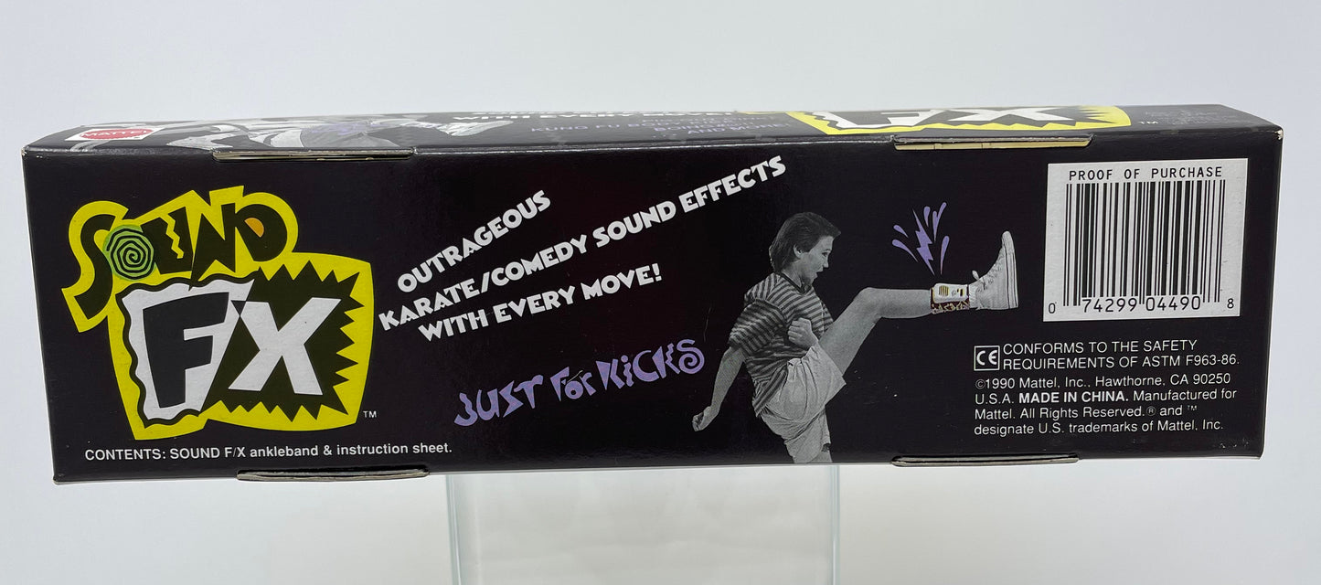 SOUND FX - JUST FOR KICKS - 1990 MATTEL
