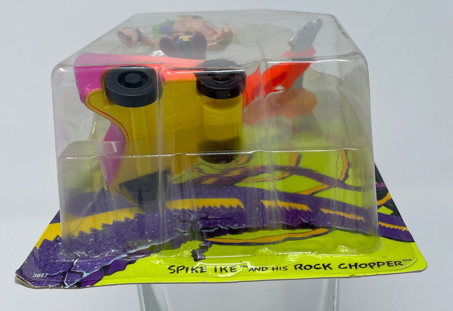 SPIKE IKE & HIS ROCK CHOPPER - ZANY ZONE HOT WHEELS - 1991 MATTEL