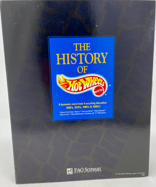 HOT WHEELS - THE HISTORY OF HOT WHEELS - 8 DYNAMIC CARS FROM 4 EXCITING DECADES - 1994 MATTEL