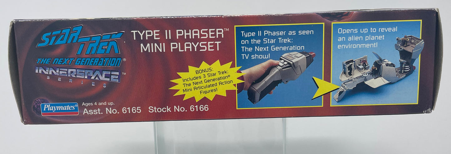 TYPE II PHASER MINI PLAYSET - STAR TREK THE NEXT GENERATION INNERSPACE SERIES - 1995 - PLAYMATES