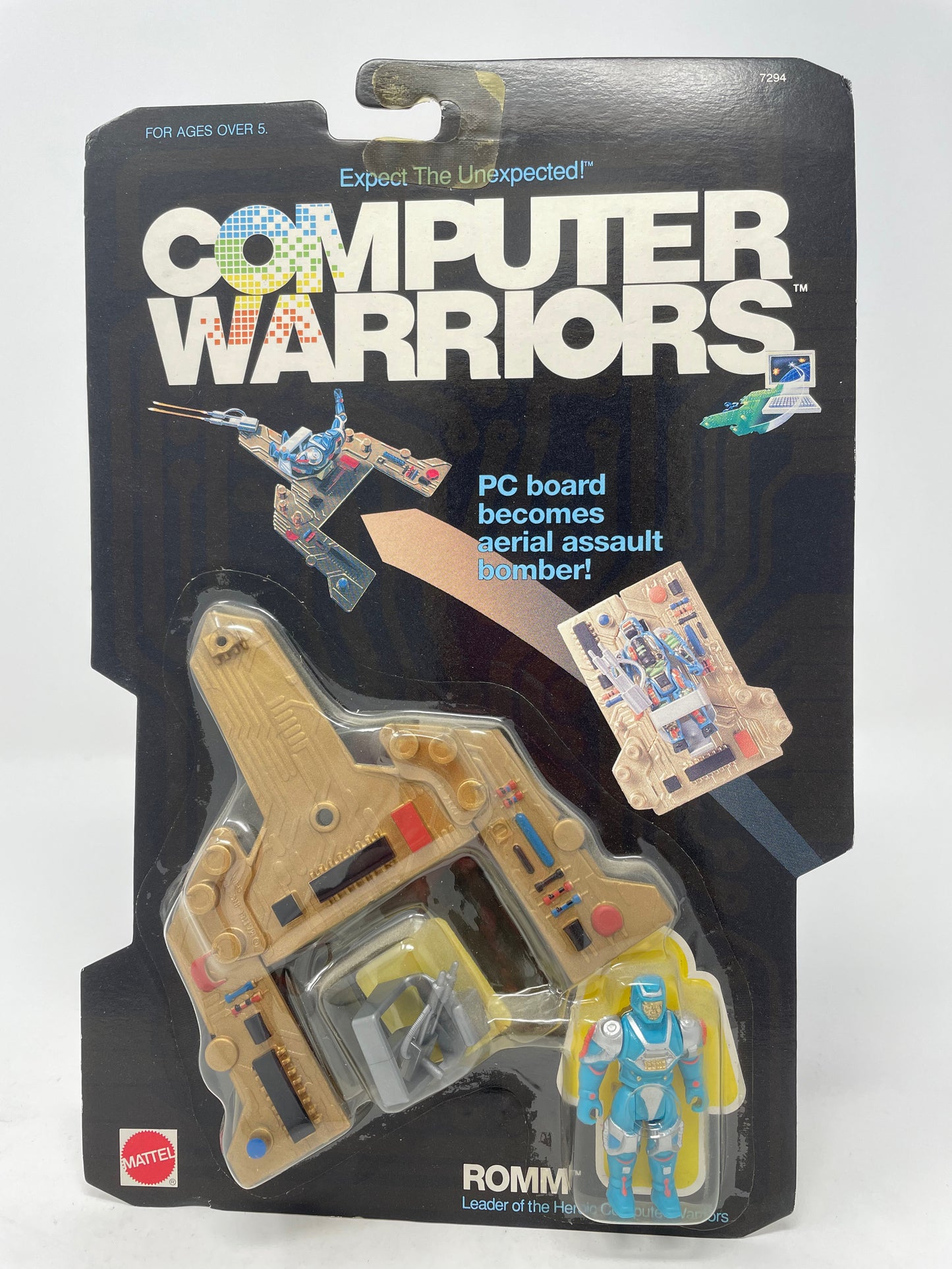 ROMM - COMPUTER WARRIORS - 1989 MATTEL