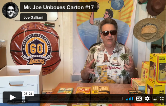 If you were on our mailing list you would have seen this super cool unboxing of 1970s toys last week.