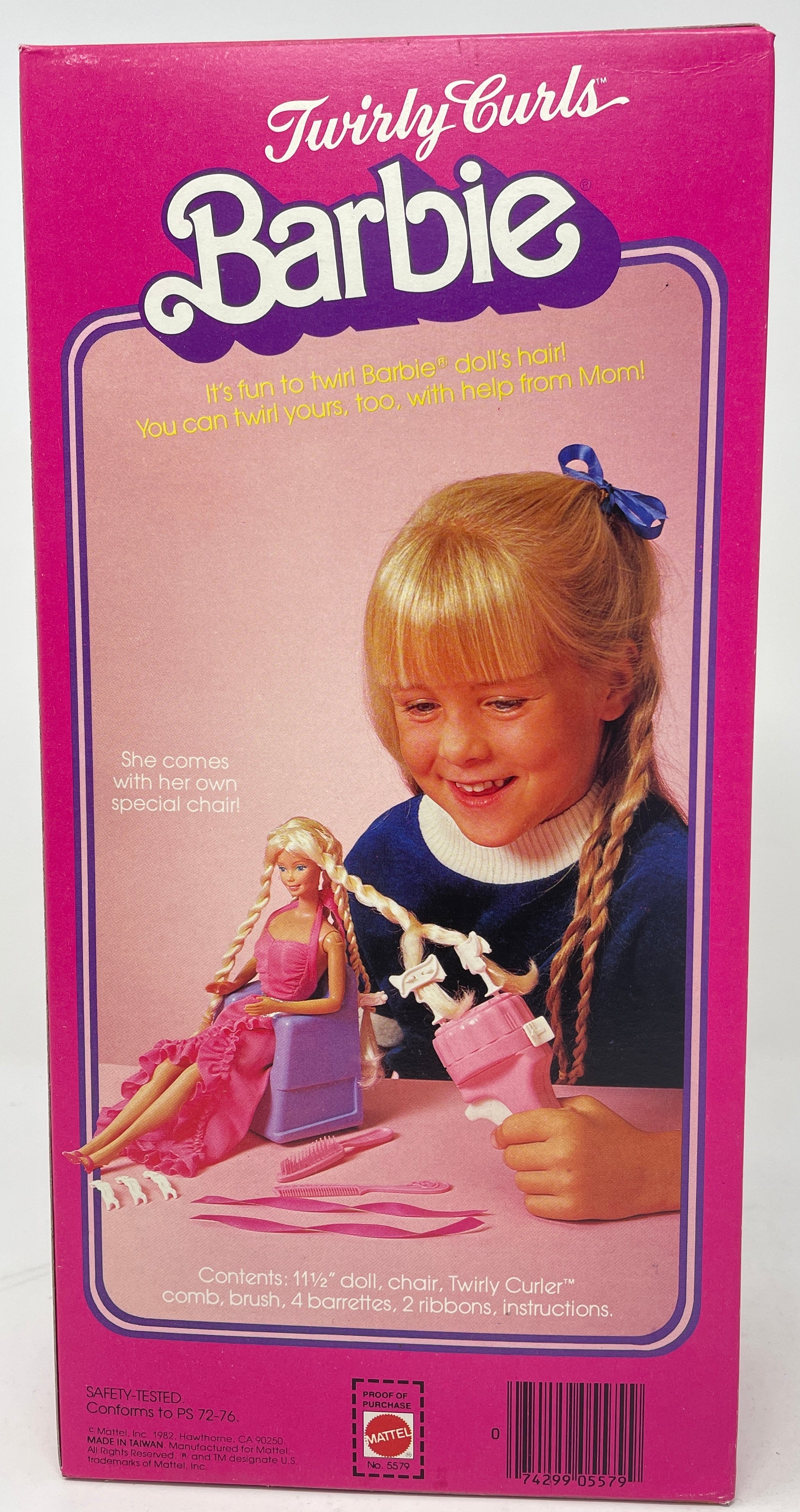 TWIRLY CURLS BARBIE - #5579 - MATTEL 1982