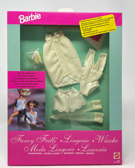 FANCY FRILLS LINGERIE INTERNATIONAL VERSION (BOXED) - BARBIE - #2977 - MATTEL 1992