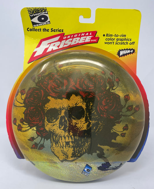 GRATEFUL DEAD FRISBEE - SKULL/ROSES BERTHA - COLLECTOR VISION SERIES - #0016 - WHAM-O - 1995