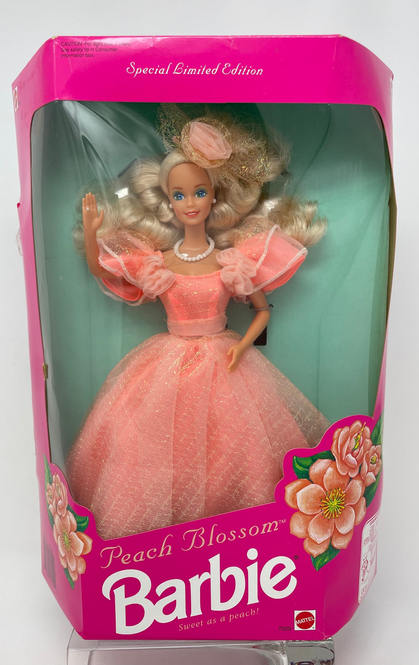 PEACH BLOSSOM BARBIE - SPECIAL LIMITED EDITION - #7009 - MATTEL 1992