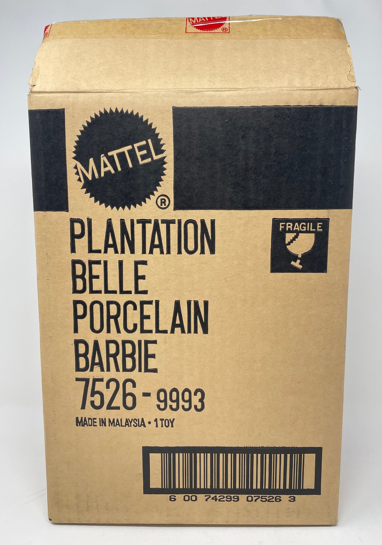 PLANTATION BELLE PORCELAIN BARBIE - #7526 - MATTEL 1991