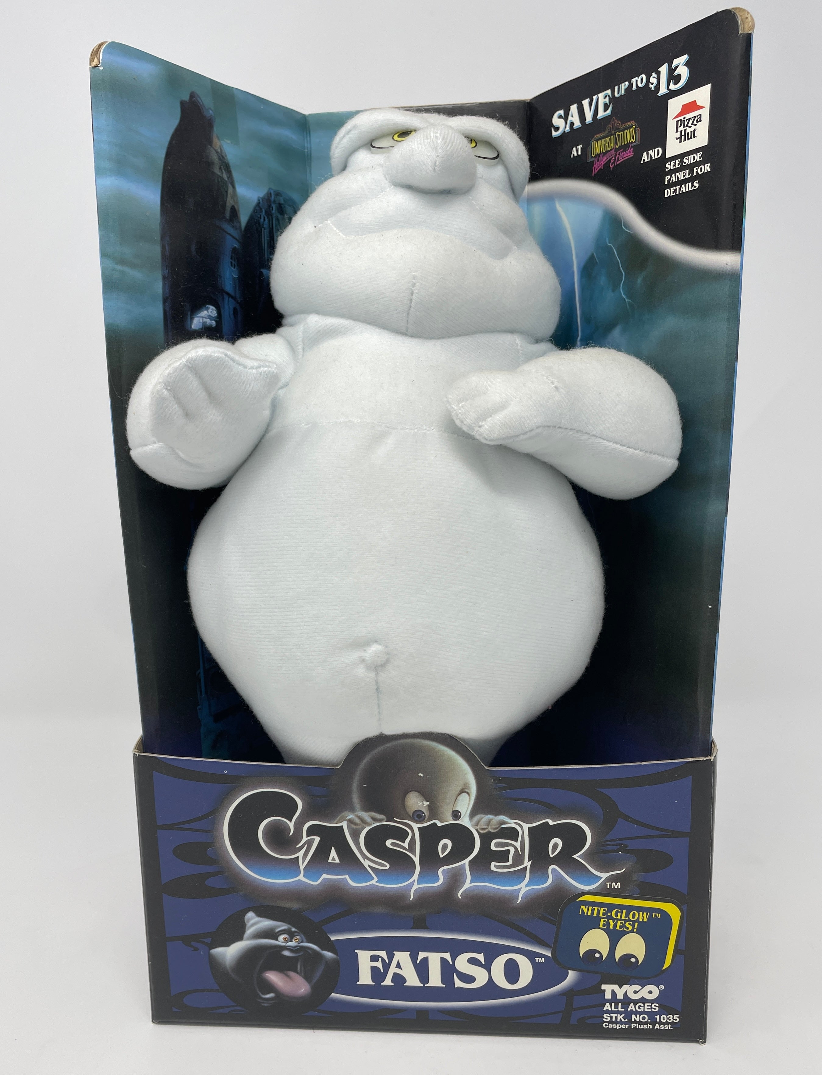 FATSO PLUSH CASPER THE MOVIE 10354 TYCO 1994 Mr Joe s Really Fatso plush casper the movie 10354 tyco 1994 mr joe s really