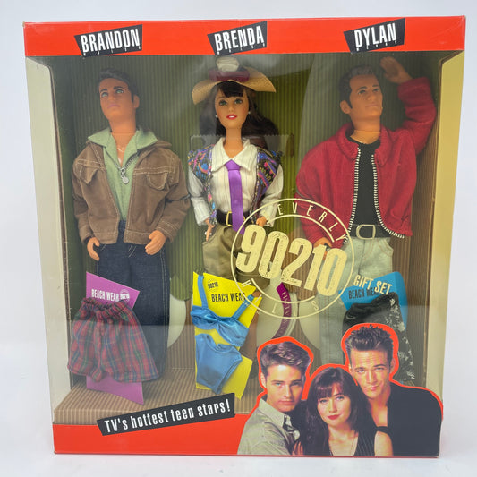 BEVERLY HILLS 90210 GIFT SET - BRANDON, BRENDA, & DYLAN - #2562 - MATTEL 1991