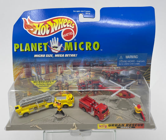 HOT WHEELS - PLANET MICRO - URBAN RESCUE SERIES 1  - #18716 - MATTEL 1997